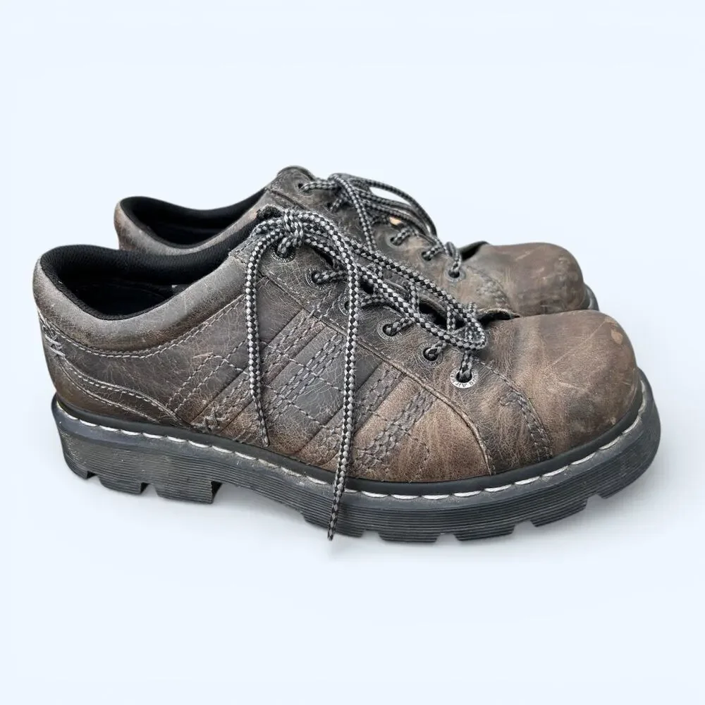 Vintage Y2K Dr. Martens Chunky Broden Leather Oxford Shoes Men’s 10 / Women’s 11